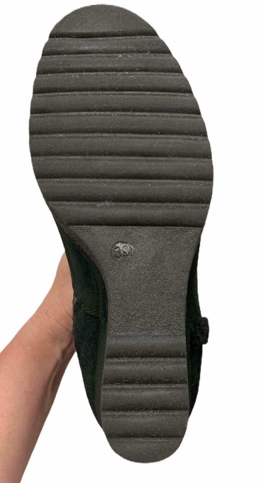 Aquatalia Women's Callie Black Suede Quilted Weatherproof Wedge Boot Size 9 - Premium Clothing, Shoes & Accessories:Women:Women's Shoes:Boots from Aquatalia - Just $90.89! Shop now at Finds For You