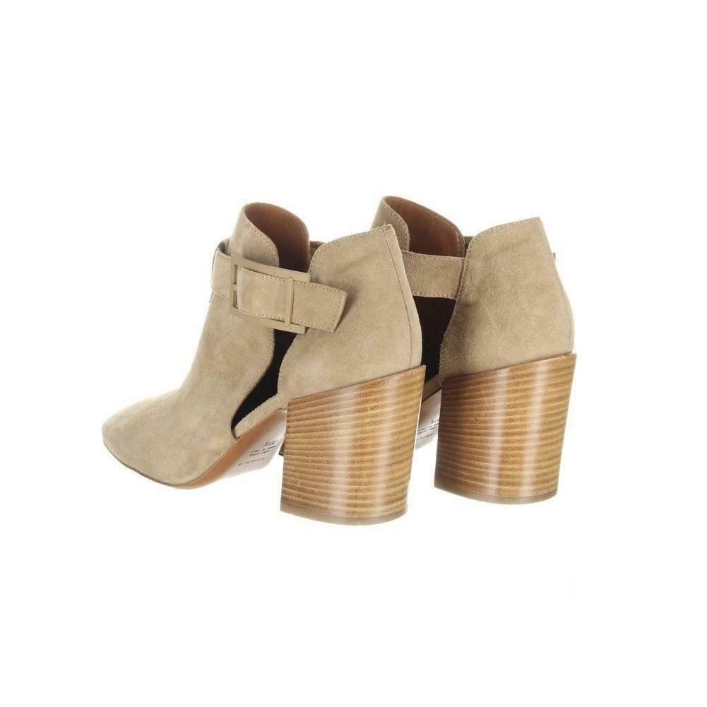 Aquatalia Women's Suede Cutout Booties Tan Ankle Boots Booties Sz. 5.5. - Premium Clothing, Shoes & Accessories:Women:Women's Shoes:Boots from Aquatalia - Just $131.29! Shop now at Finds For You