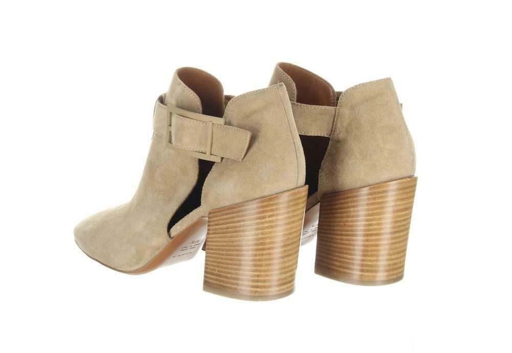 Aquatalia Women's Suede Cutout Booties Tan Ankle Boots Booties Sz. 5.5. - Premium Clothing, Shoes & Accessories:Women:Women's Shoes:Boots from Aquatalia - Just $131.29! Shop now at Finds For You
