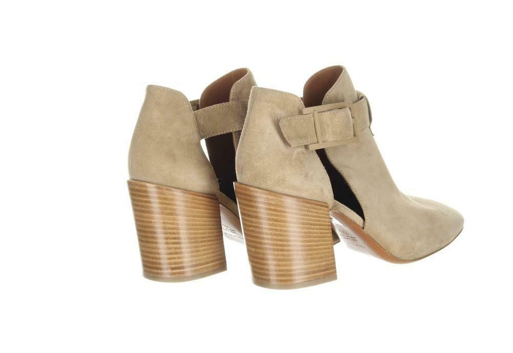 Aquatalia Women's Suede Cutout Booties Tan Ankle Boots Booties Sz. 5.5. - Premium Clothing, Shoes & Accessories:Women:Women's Shoes:Boots from Aquatalia - Just $131.29! Shop now at Finds For You