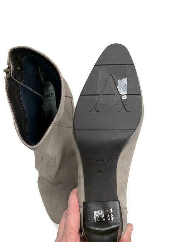 Aquatalia Women's Waterproof Mushrrom Suede Platform Booties Ankle Boots 12 - Premium Clothing, Shoes & Accessories:Women:Women's Shoes:Boots from Aquatalia - Just $105.97! Shop now at Finds For You
