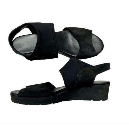 Arche Black Aurock Womens Wedge Sandals Size 40 - Premium Clothing, Shoes & Accessories:Women:Women's Shoes:Sandals from Arche - Just $94.68! Shop now at Finds For You