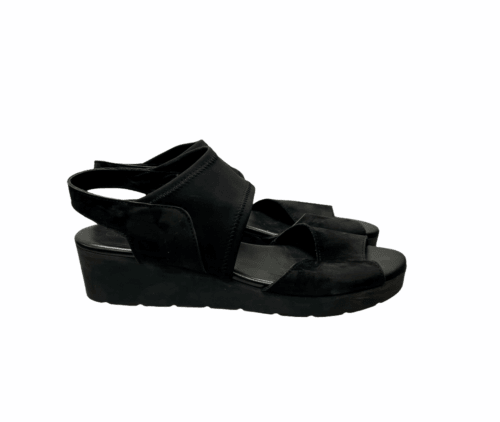 Arche Black Aurock Womens Wedge Sandals Size 40 - Premium Clothing, Shoes & Accessories:Women:Women's Shoes:Sandals from Arche - Just $94.68! Shop now at Finds For You