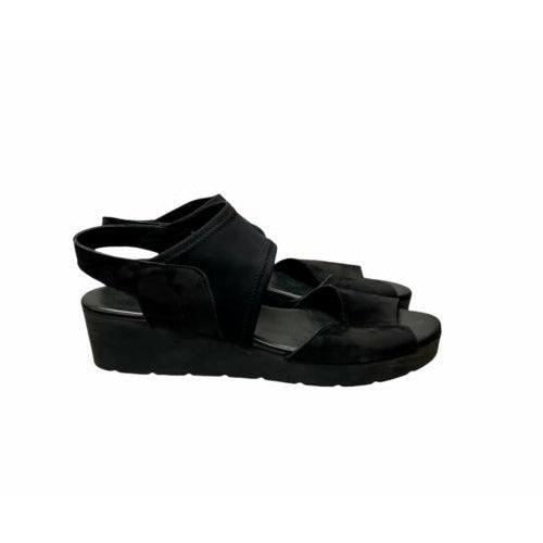 Arche Black Aurock Womens Wedge Sandals Size 40 - Premium Clothing, Shoes & Accessories:Women:Women's Shoes:Sandals from Arche - Just $94.68! Shop now at Finds For You