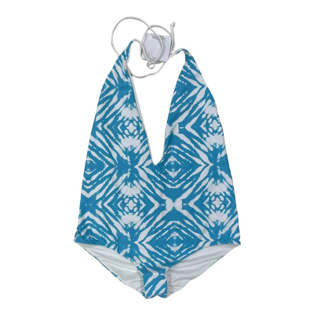 Arrow & Eve Revolve Skylar Reversible One Piece Swimsuit Ocean Ripple L New - Premium from Revolve - Just $99.00! Shop now at Finds For You