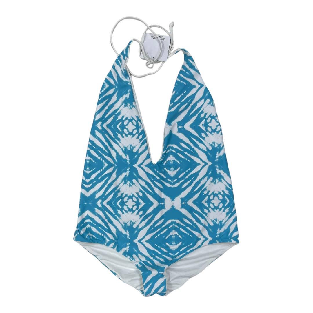 Arrow & Eve Revolve Skylar Reversible One Piece Swimsuit Ocean Ripple L New - Premium  from Revolve - Just $99.00! Shop now at Finds For You