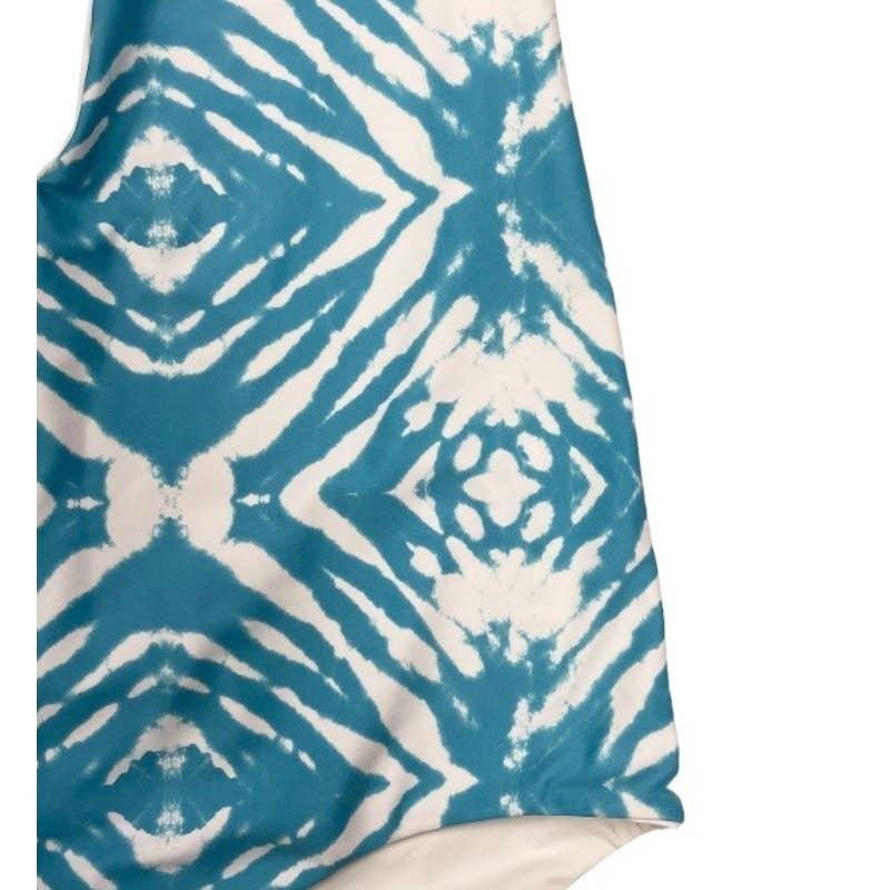 Arrow & Eve Revolve Skylar Reversible One Piece Swimsuit Ocean Ripple L New - Premium from Revolve - Just $99.00! Shop now at Finds For You