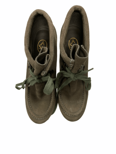 Ash Poppy Heels Suede Leather Lace Up Womens Ankle Booties Size 37 EU 7 US - Premium Clothing, Shoes & Accessories:Women:Women's Shoes:Boots from Ash - Just $43.17! Shop now at Finds For You