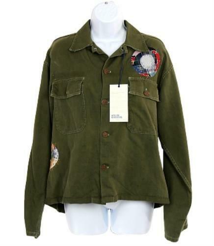 Atelier & Repairs x J.Crew Women's Army Jacket Coat Green Size L H3867 - Premium Clothing, Shoes & Accessories:Women:Women's Clothing:Coats, Jackets & Vests from J.CREW - Just $68.16! Shop now at Finds For You
