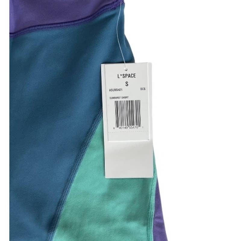 L’Space Sunburst Sports Bike Shorts Size S New - Premium from L’Space - Just $59.0! Shop now at Finds For You