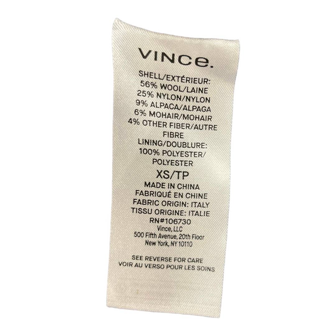 Vince NY Revolve Mohair Alpaca Wool Blend Plaid Belted Coat XS New - Premium from Vince - Just $499.00! Shop now at Finds For You