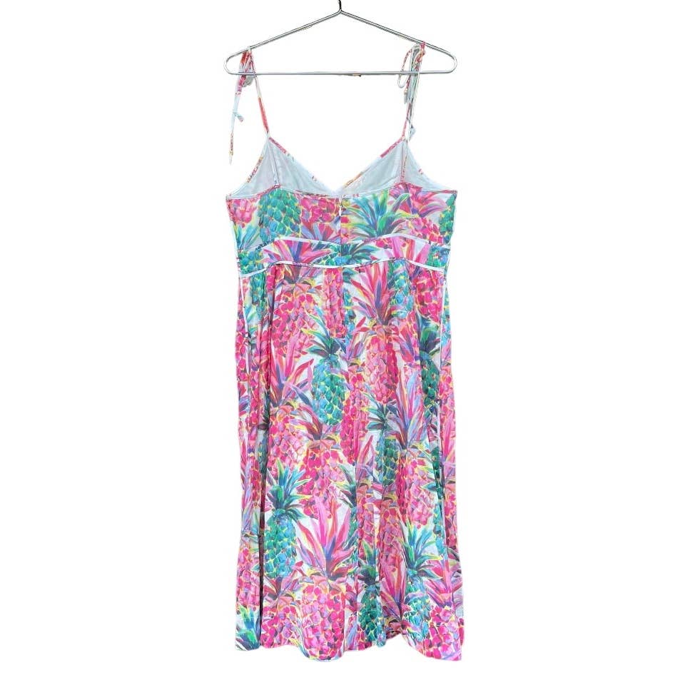 J Crew Ratti Italy Pineapple Midi Dress Size 10 Blogger Favorite - Premium from J. Crew - Just $75.0! Shop now at Finds For You