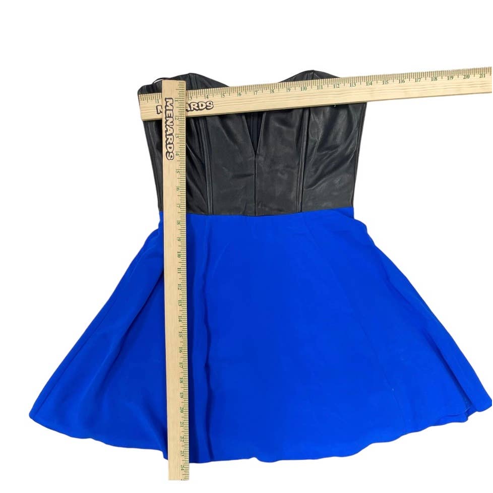 Mason Strapless Leather Corset Mini Dress Size 2 New $648 - Premium from Mason - Just $129.0! Shop now at Finds For You