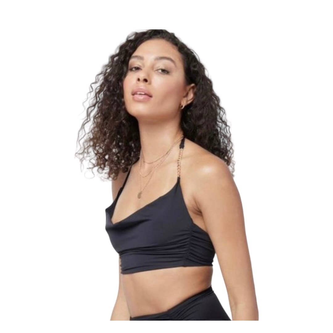 L*SPACE Set Voltaire Bikini Top Estella Bikini a bottom New Black S - Premium from L*SPACE - Just $68.00! Shop now at Finds For You