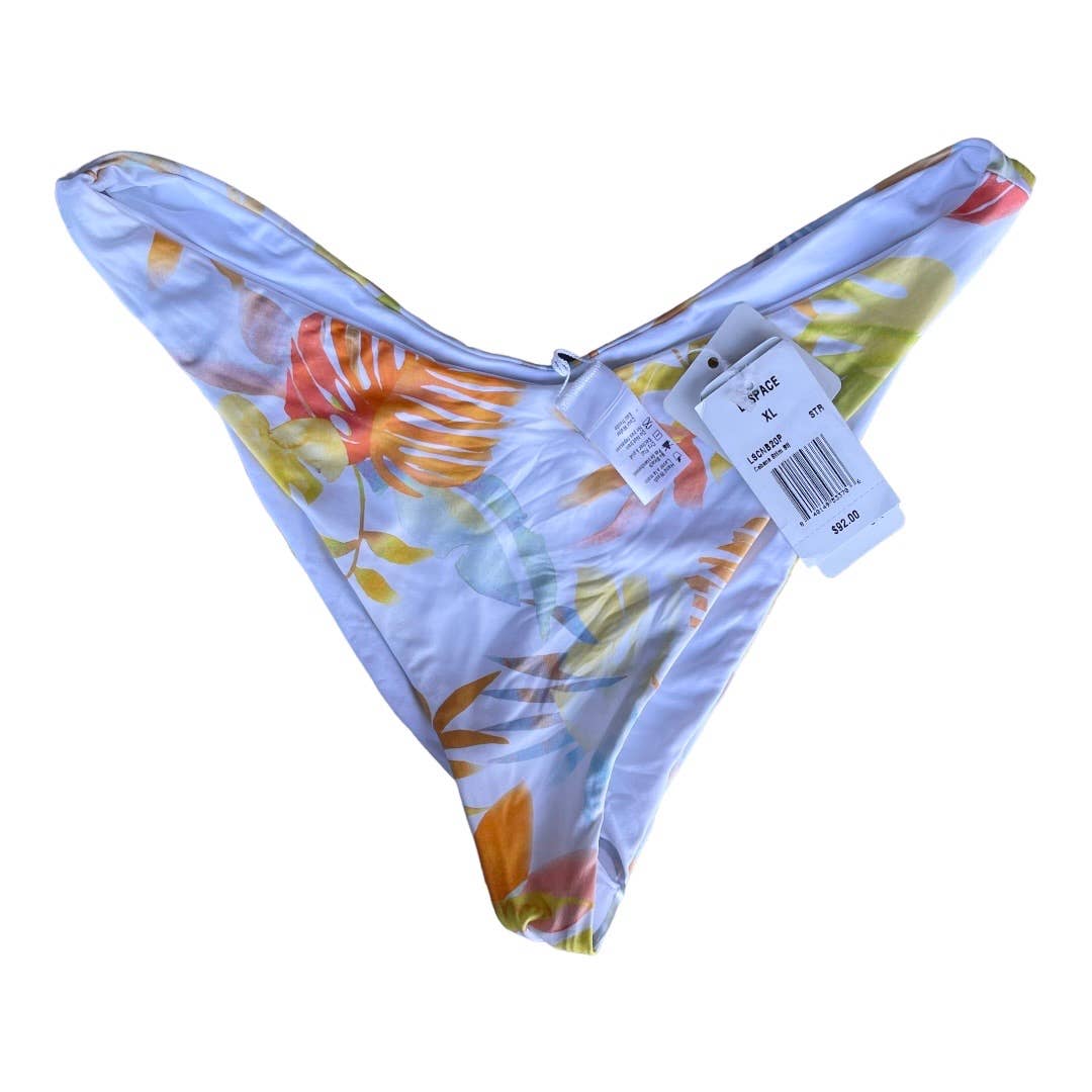 L*SPACE Flora Bikini Top Cabana Bikini Bottom Size XL New - Premium from L*SPACE - Just $65! Shop now at Finds For You