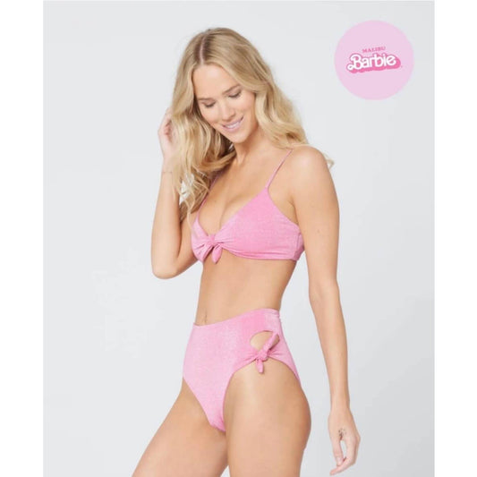 L’Space Malibu Barbie Bummin Bikini Bottom Classic S Barbiecore Pink - Premium  from L*SPACE - Just $110.0! Shop now at Finds For You