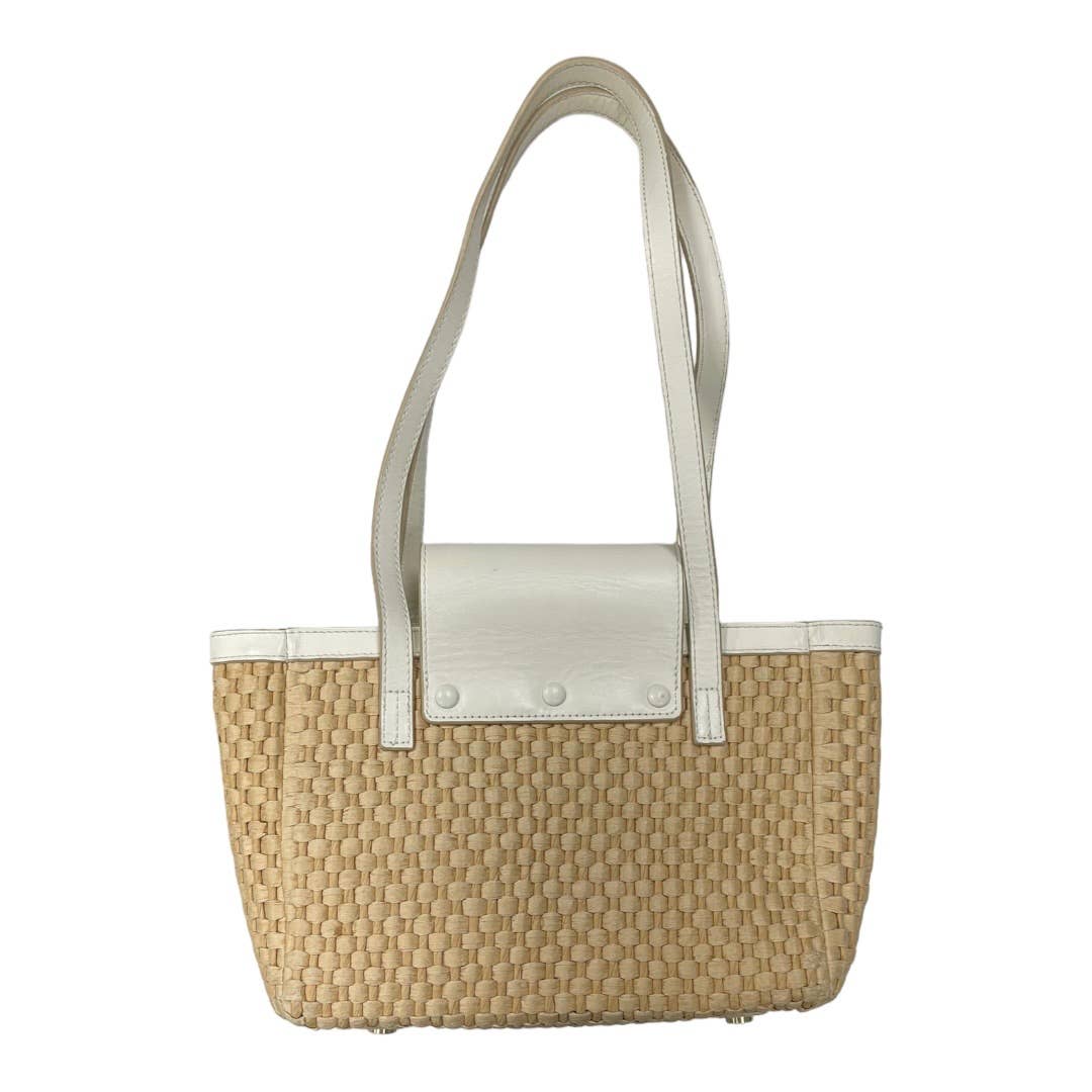 Spartina 446 Bamboo Moon Layla Woven Leather Shoulder Bag Handbag - Premium from Spartina 449 - Just $189.00! Shop now at Finds For You