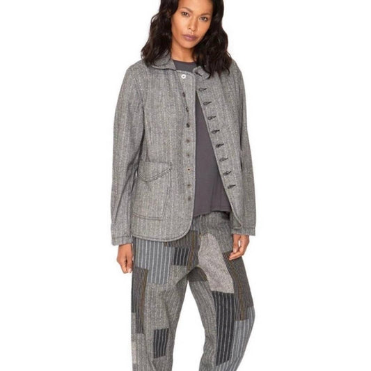 Free People x Sandrine Rose Herringbone Jacket Coat Size S New - Premium  from Free People - Just $89.0! Shop now at Finds For You