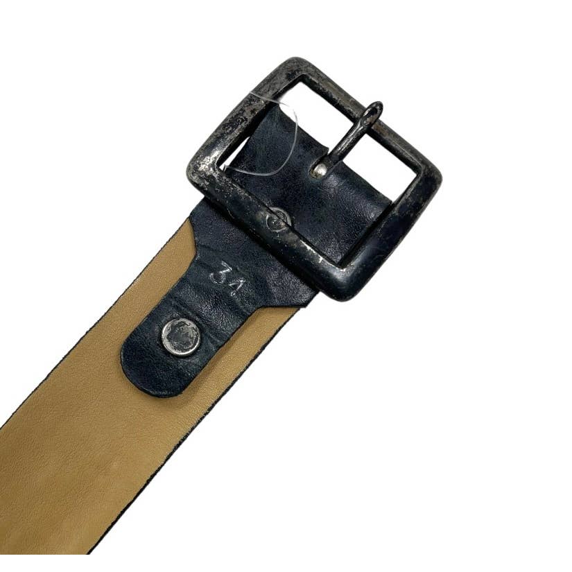 Caleen Cordero Studded Leather Rustic Belt Black Hand Crafted - Premium from Calleen Cordero - Just $179.0! Shop now at Finds For You
