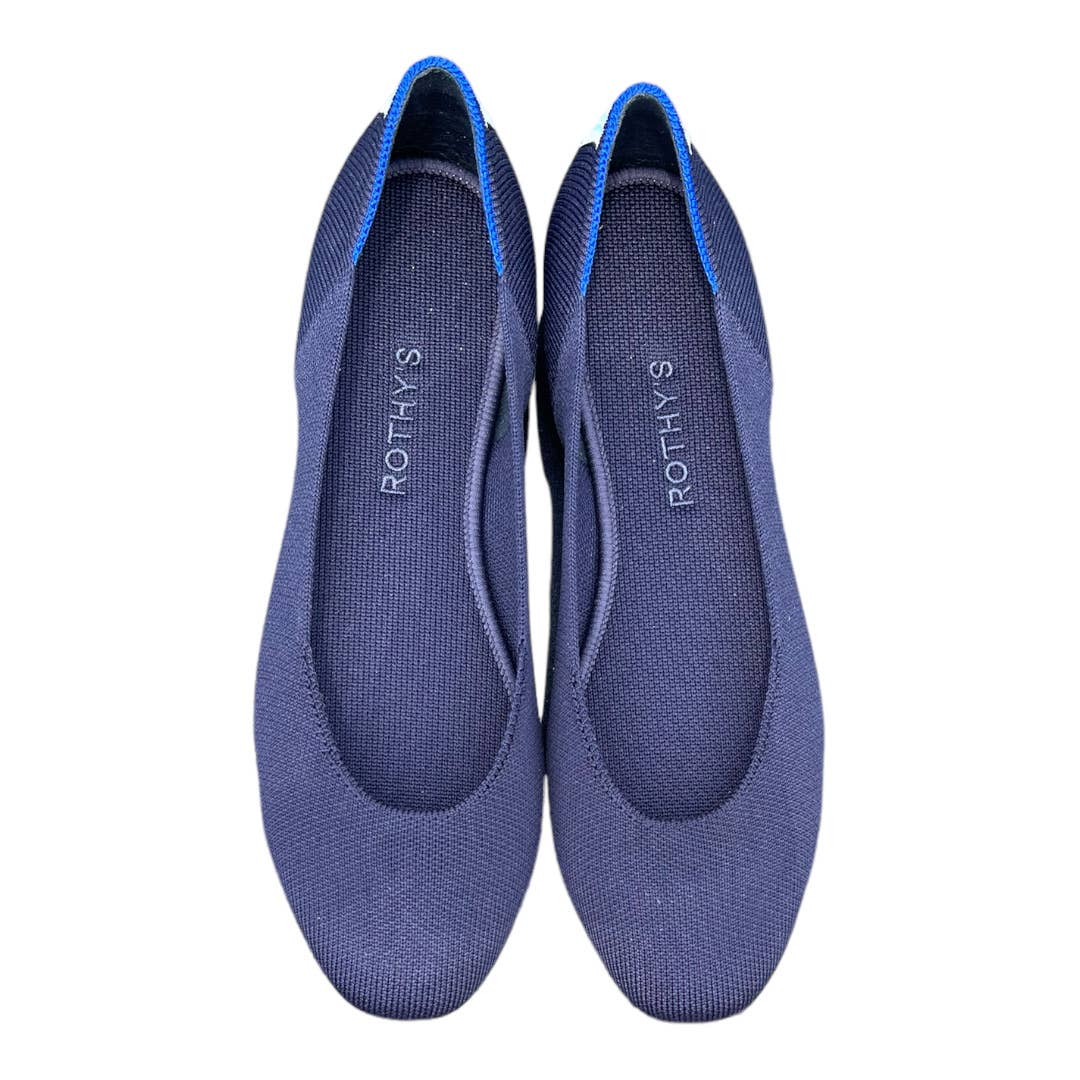 Rothy’s Rounded Toe Flats Shoes Comfort Navy Size 9.5 Sustainable New - Premium from Rothy's - Just $155.0! Shop now at Finds For You