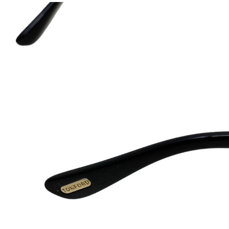 Tom Ford Half Rim Metal Acetate Sunglasses TF544-K 01D 56 20 145 New - Premium from Tom Ford - Just $279.0! Shop now at Finds For You