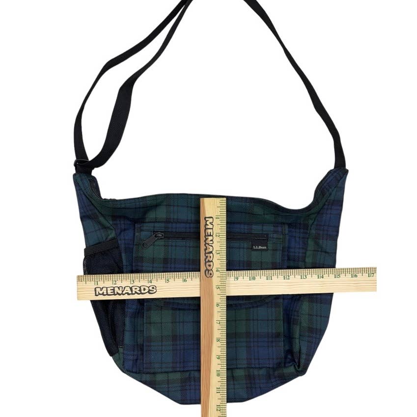 LL Bean Blackwatch Plaid Travel Bag Handbag Purse - Premium from L.L. Bean - Just $50.0! Shop now at Finds For You