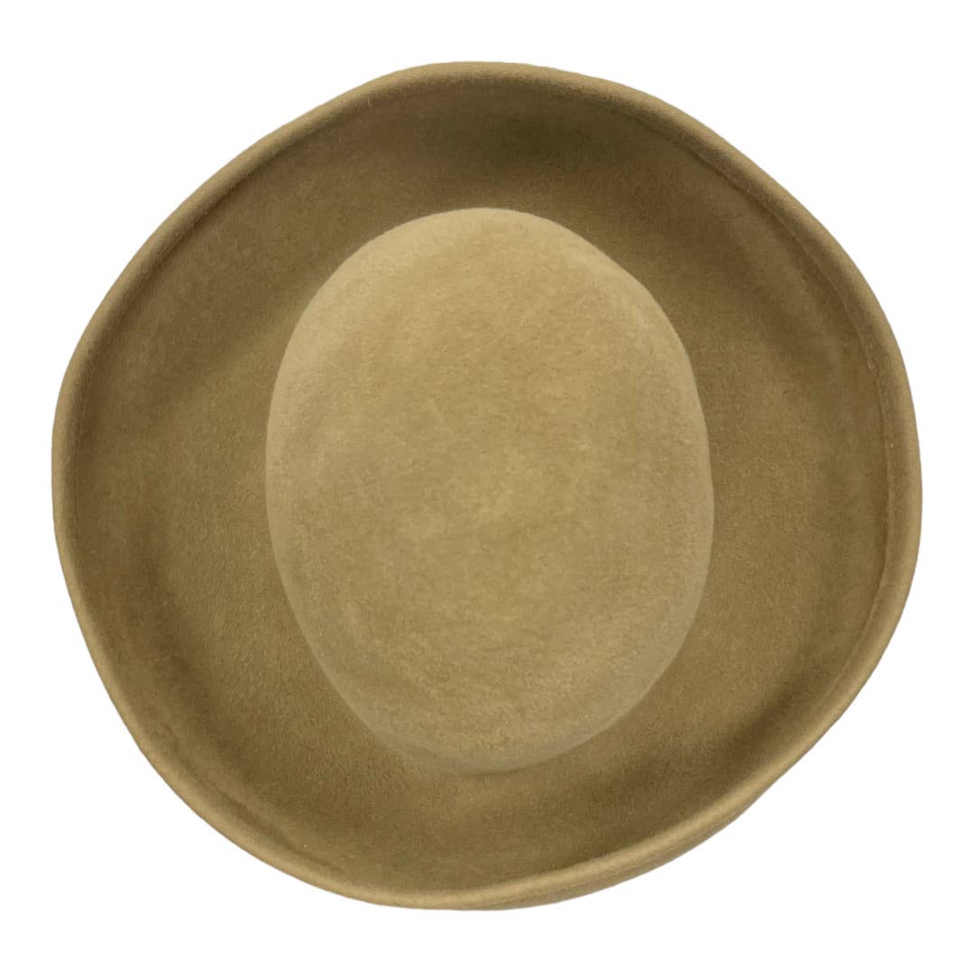 Eric Javits Packable Rolled Edges Camel Hat Neutral Travel - Premium from Eric Javits - Just $159.0! Shop now at Finds For You
