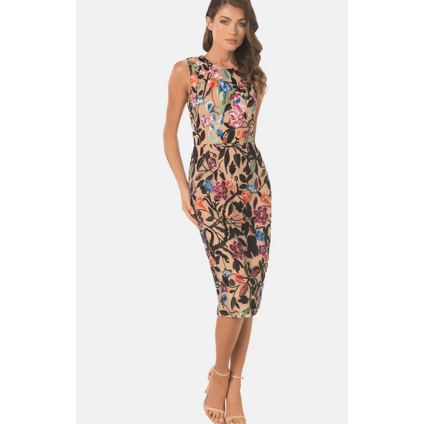 Dress The Population Holland Embroidered Floral Midi Dress Size Small New Finds For You Dress The Population Holland Embroidered Floral Midi Dress Size Small New Finds For You