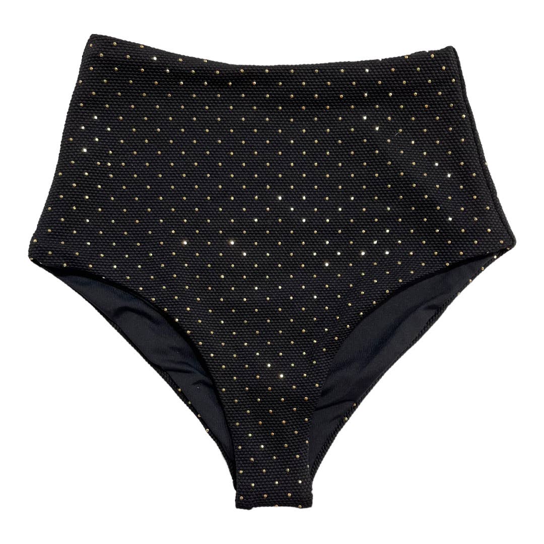 L*SPACE Set Kara Stydded Trisngle Bikini Top Portia High Waisted Bottom S New - Premium from L*SPACE - Just $119.0! Shop now at Finds For You