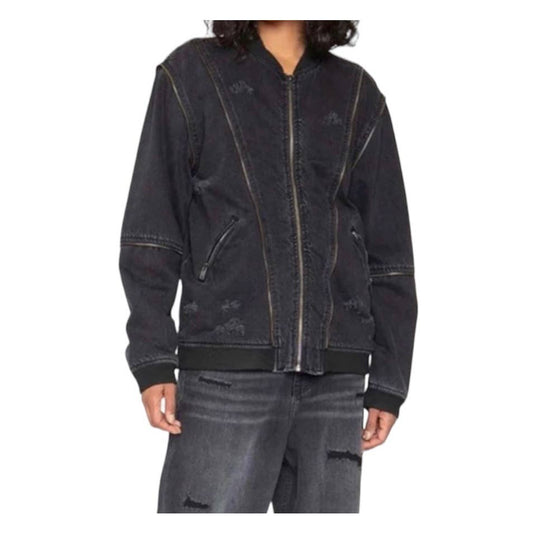 Free People x Sandrine Rose Cotton Zipper Accent Bomber Jacket Coat Sz S - Premium  from Free People - Just $119.0! Shop now at Finds For You