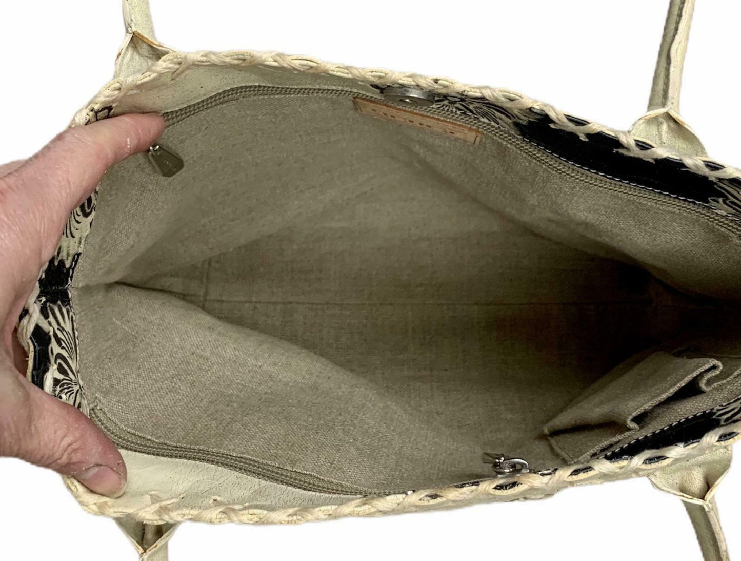 Berge Handbag Purse Tote Made In Italy Leather Patchwork Boho Artisan Designer - Premium Clothing, Shoes & Accessories:Women:Women's Bags & Handbags from Berge Made in Italy - Just $60.59! Shop now at Finds For You