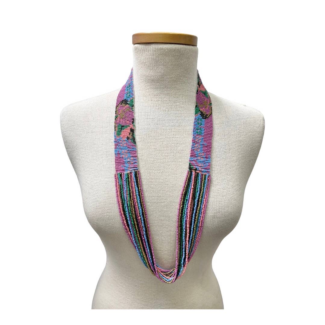 Anthropologie Sead Beaded Boho Waterfall Statement Necklace - Premium from Anthropologie - Just $119.0! Shop now at Finds For You