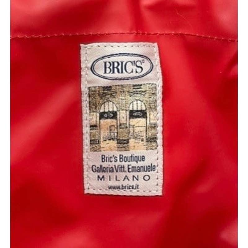 Brics Milano Nylon Leather Trim Packable Bag Handbag Tote Red New - Premium from Bric's - Just $99.00! Shop now at Finds For You