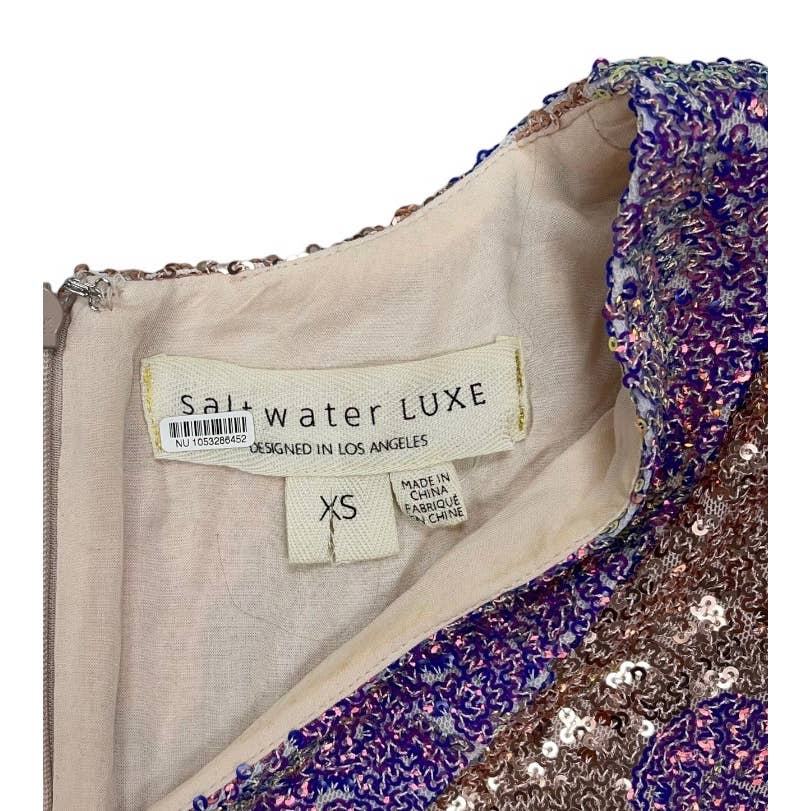 Anthropologie Saltwater Luxe Turner Sequin Maxi Dress Sz XS - Premium from Anthropologie - Just $249.0! Shop now at Finds For You