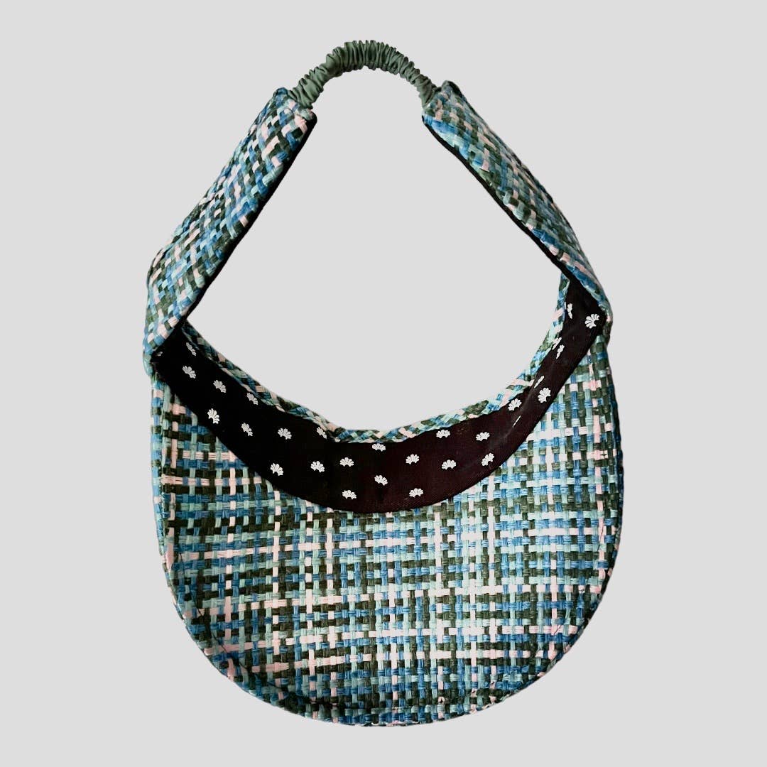 REVOLVE Lele Sadoughi Lawn Check Tweed Visor Preppy New - Premium from Revolve - Just $89.0! Shop now at Finds For You