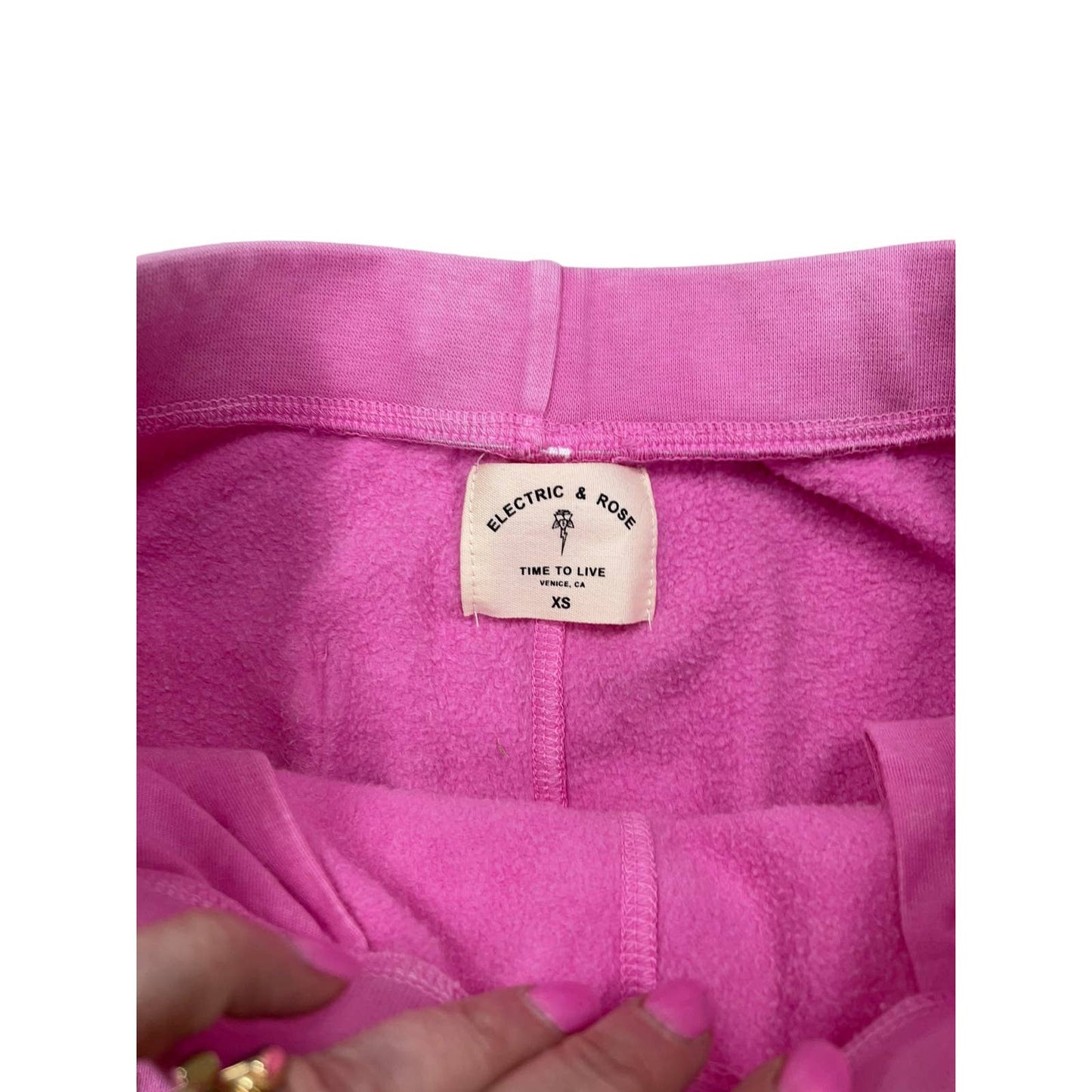 Electric & Rose Pacifica Joggers Cotton Blend Size XS Pink New - Premium from Electric & Rose - Just $120.0! Shop now at Finds For You