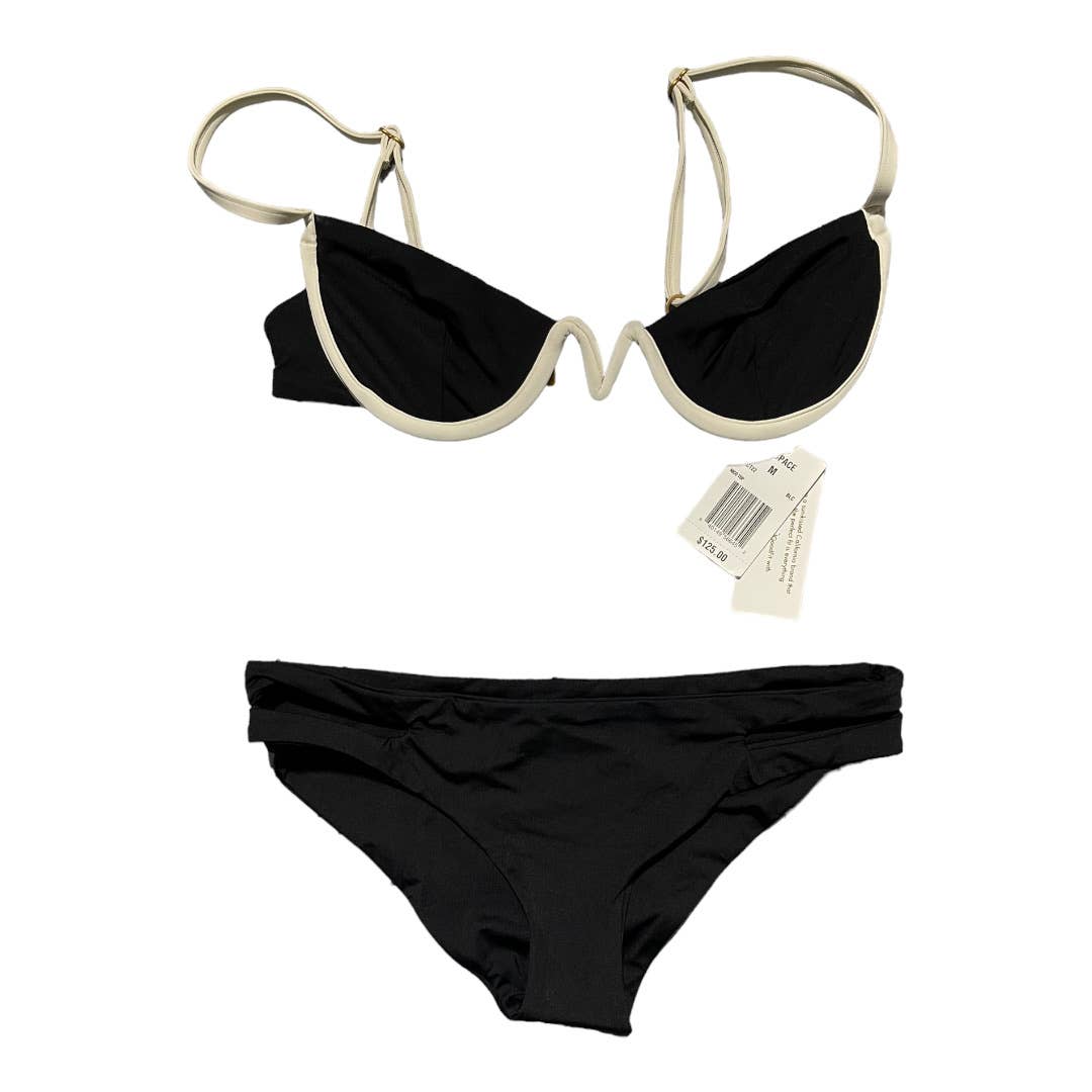 L*SPACE Revolve Set Nico Underwire Bikini Top Estella Bikini Bottom M New - Premium from L*SPACE - Just $119.0! Shop now at Finds For You