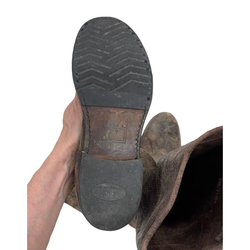 Frye Veronica Distressed Tall Leather Boots Size 7 - Premium from Frye - Just $139.00! Shop now at Finds For You