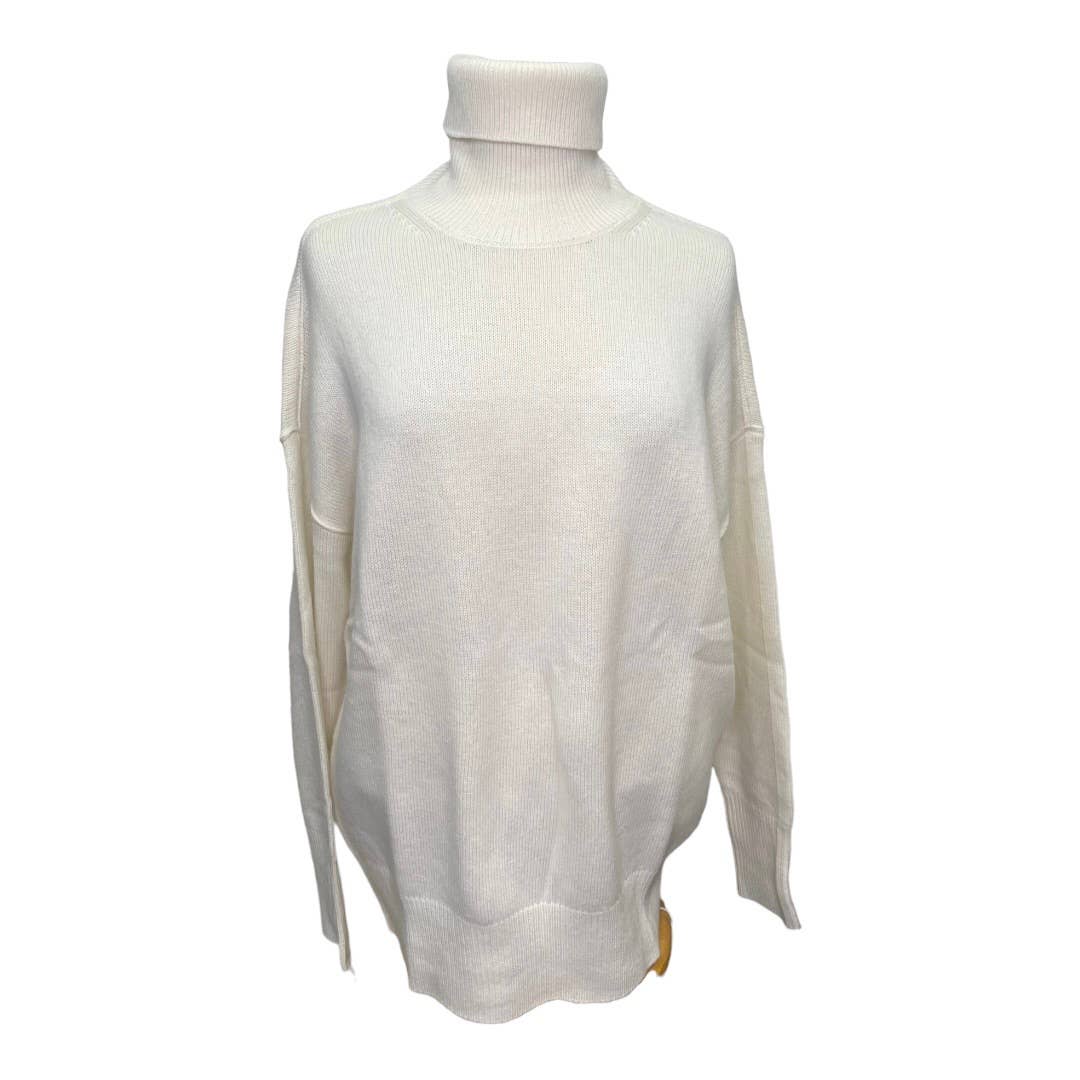 Free People x Sandrine Rose Wool Cashmere Knit Turtleneck Sweater M New - Premium from Free People - Just $79.00! Shop now at Finds For You