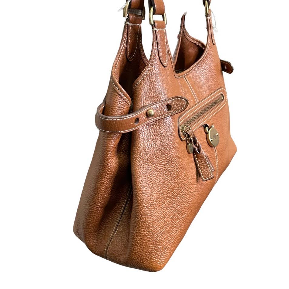 Mulberry Sumerset Handbag Purse Pebbled Leather Saddle UK - Premium from Mulberry - Just $399.0! Shop now at Finds For You