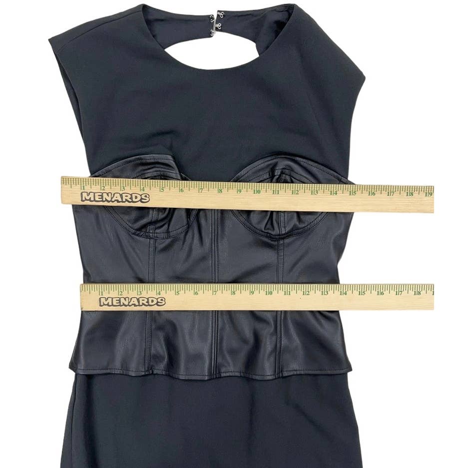 Anthropologie Maeve Faux Corset Dress Size 2 Black New - Premium from Anthropologie - Just $99.00! Shop now at Finds For You