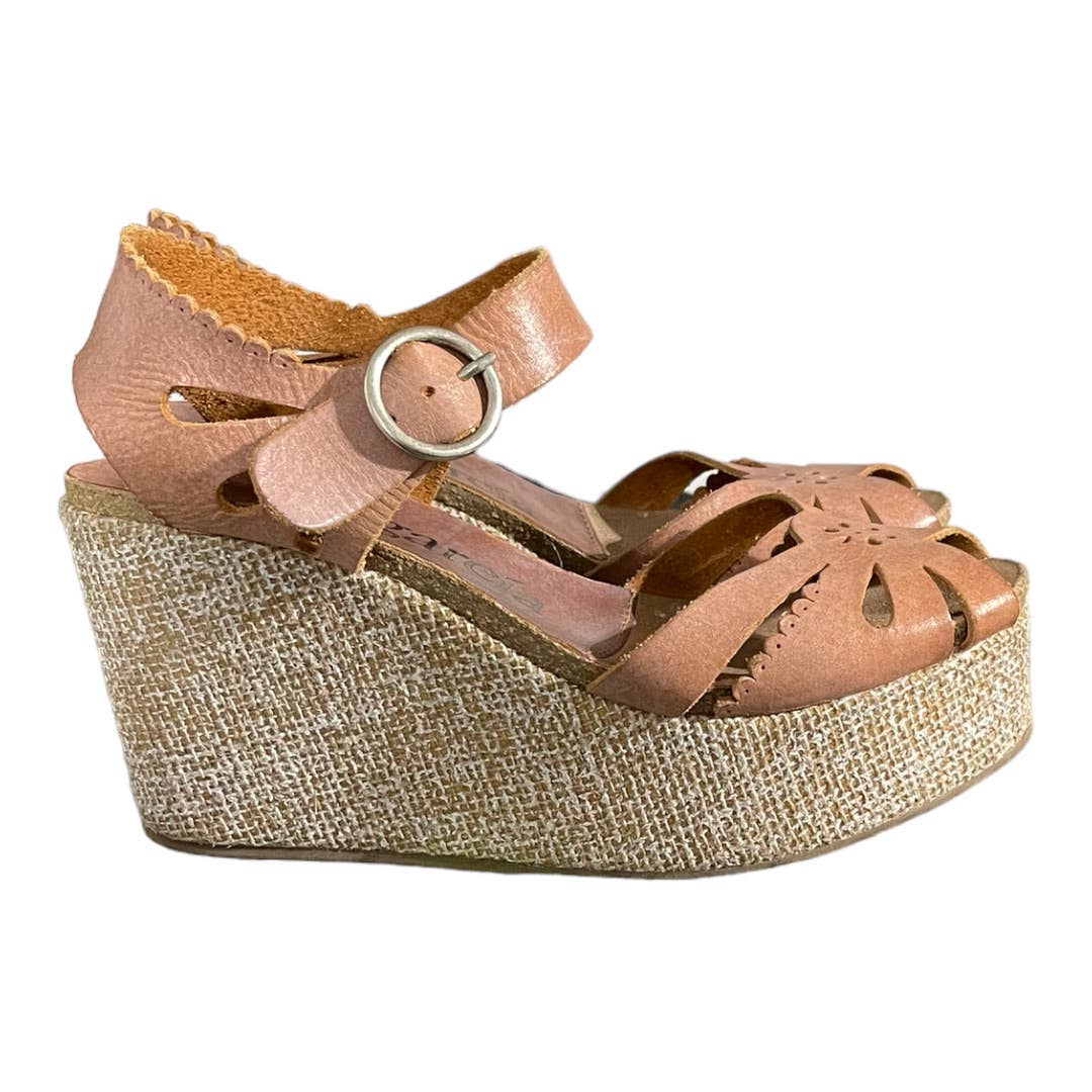 Pedro Garcia Platgorm Leather Espadrilles Size 38.5 New - Premium from Pedro Garcia - Just $199.00! Shop now at Finds For You