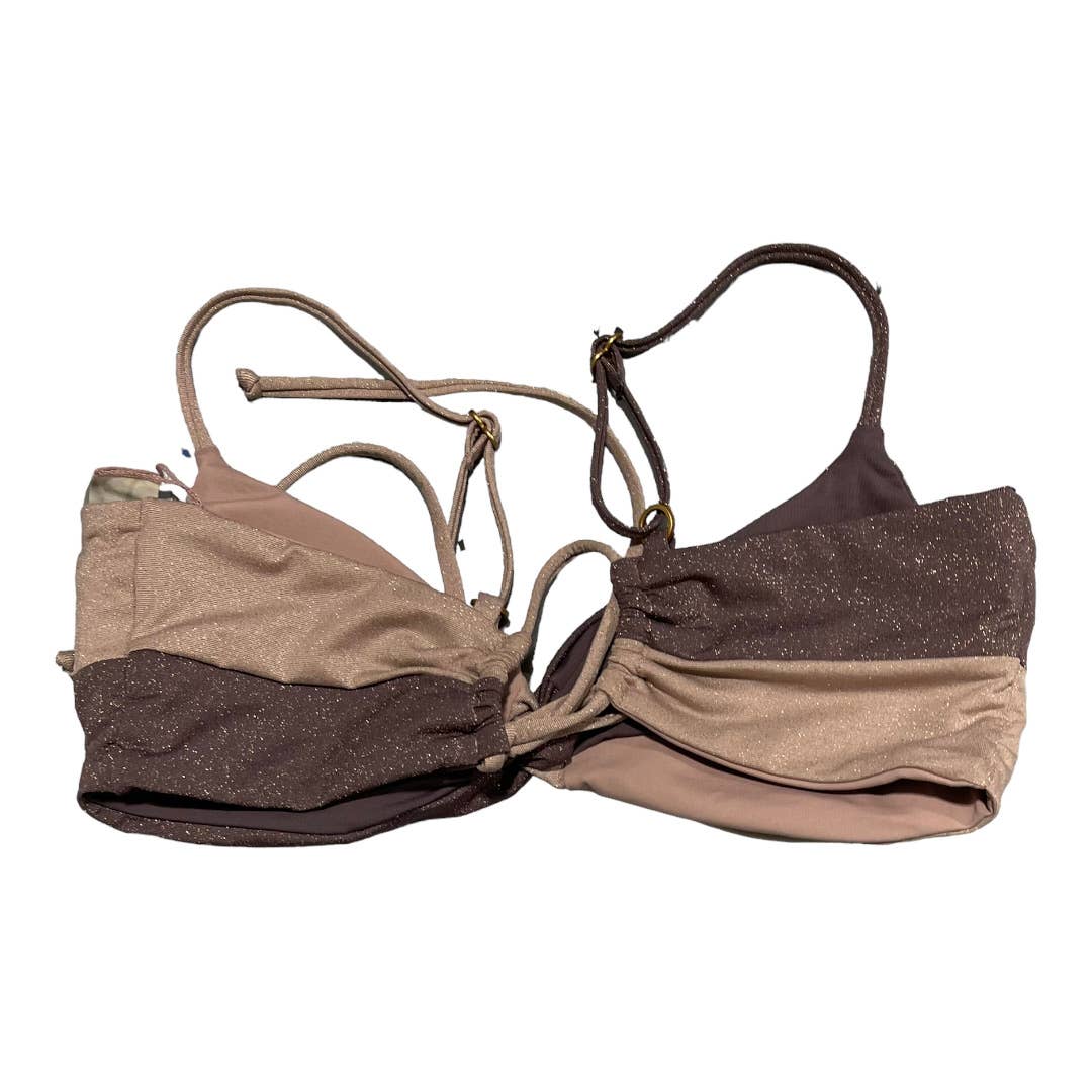 L*SPACE Set Shimmer Ringo Top Comancho Bikini Bottom XL New - Premium from L*SPACE - Just $139.0! Shop now at Finds For You