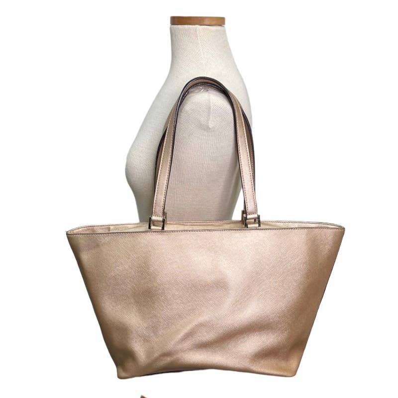 Kate Spade Rose Gold Saffiano Leather Tote Handbag Bag - Premium from Kate Spade - Just $79.0! Shop now at Finds For You