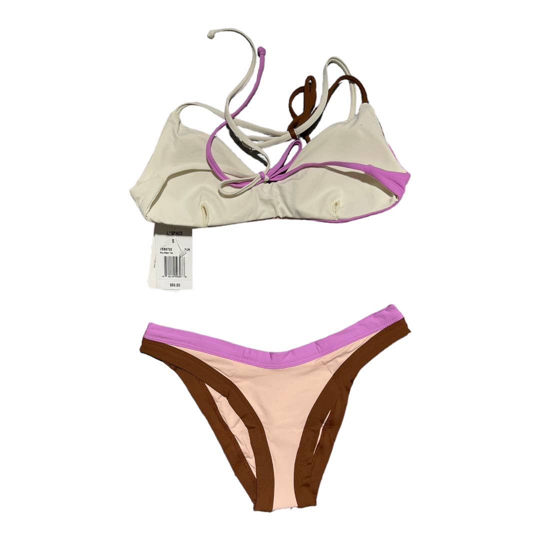 L*SPACE Set Sea Glass Bikini Top Foley Bikini Bottom Size S - Premium from L*SPACE - Just $99.00! Shop now at Finds For You