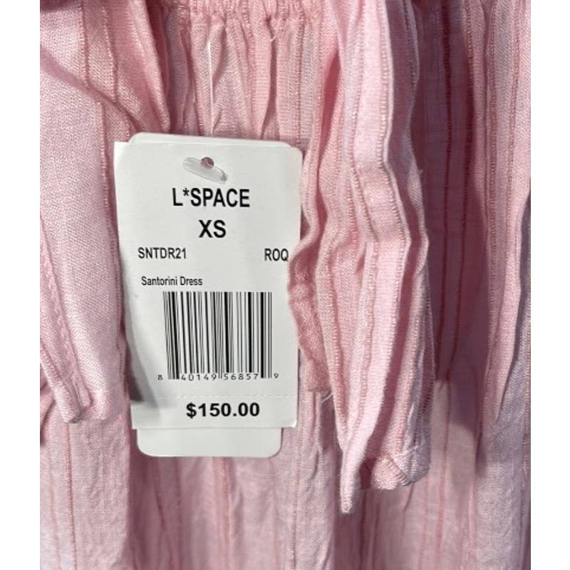 L*SPACE Revolve Santorini Maxi Dress Size XS Rose Quartz New Barbiecore - Premium from L*SPACE - Just $159.0! Shop now at Finds For You