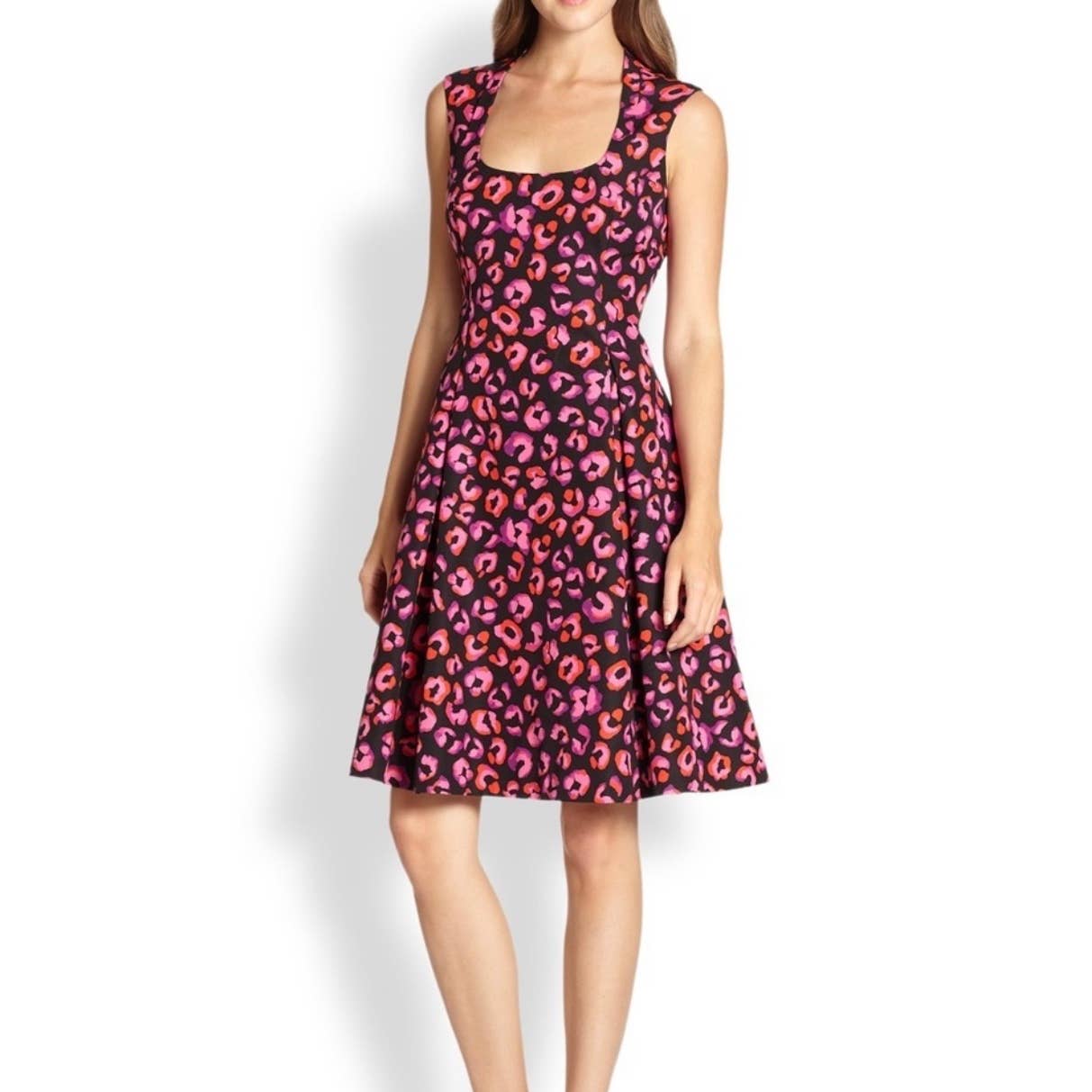 Kate Spade Kimi Fit Flare Animal Print Dress Size 6 As Seen on TV - Premium from Kate Spade - Just $139.0! Shop now at Finds For You