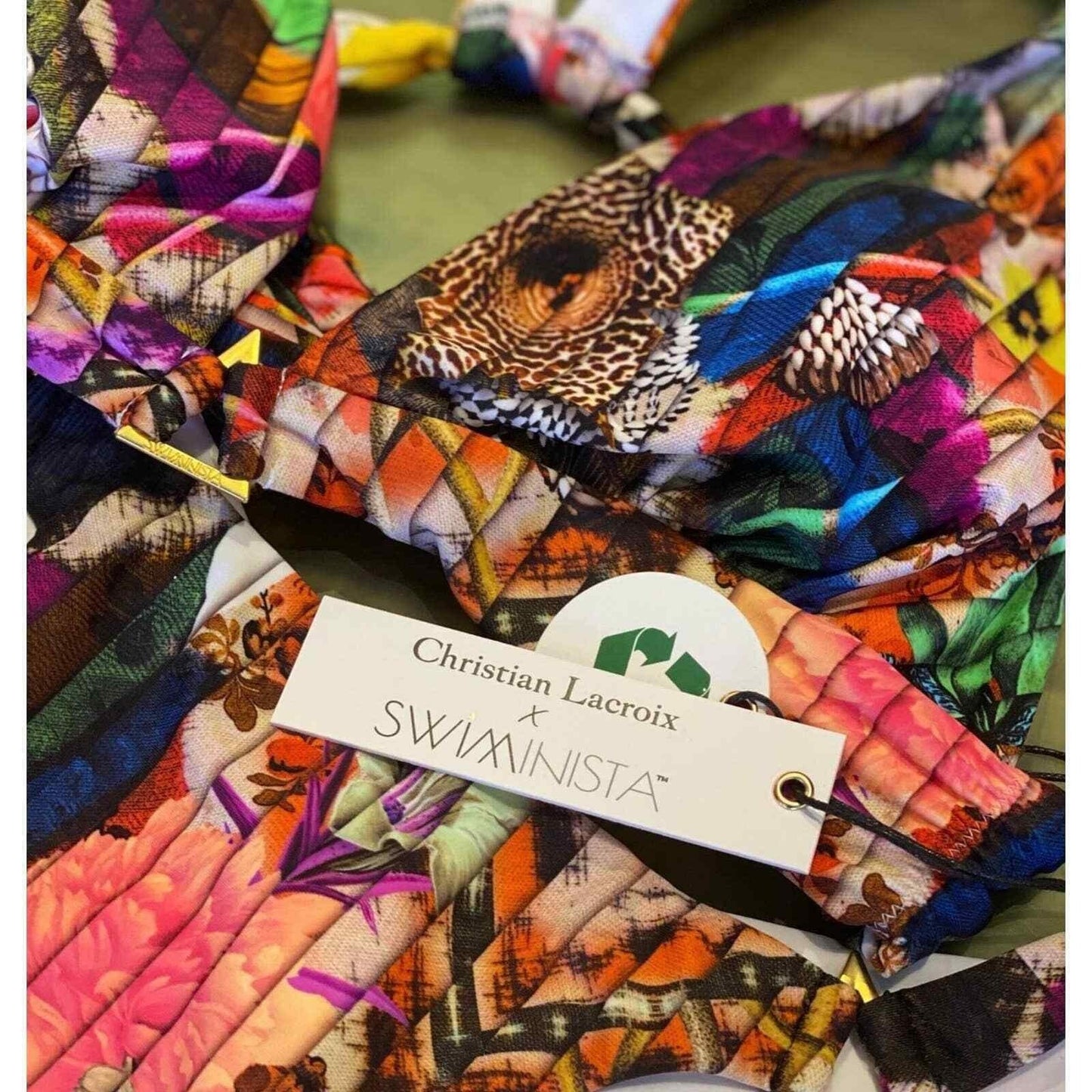 Christian Lacroix Swiminista Constantine Cheer Bikini Top Wise Bottom S New - Premium Clothing, Shoes & Accessories:Baby:Baby & Toddler Clothing:Bottoms from Christian Lacroix - Just $89.00! Shop now at Finds For You