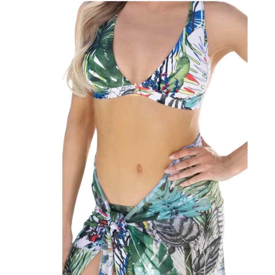 Christian Lacroix Swiminista Superb Long Sarong Jardin Exochic Print New one-size fits all - Premium Clothing, Shoes & Accessories:Baby:Baby & Toddler Clothing:Bottoms from Swiminista - Just $68.00! Shop now at Finds For You