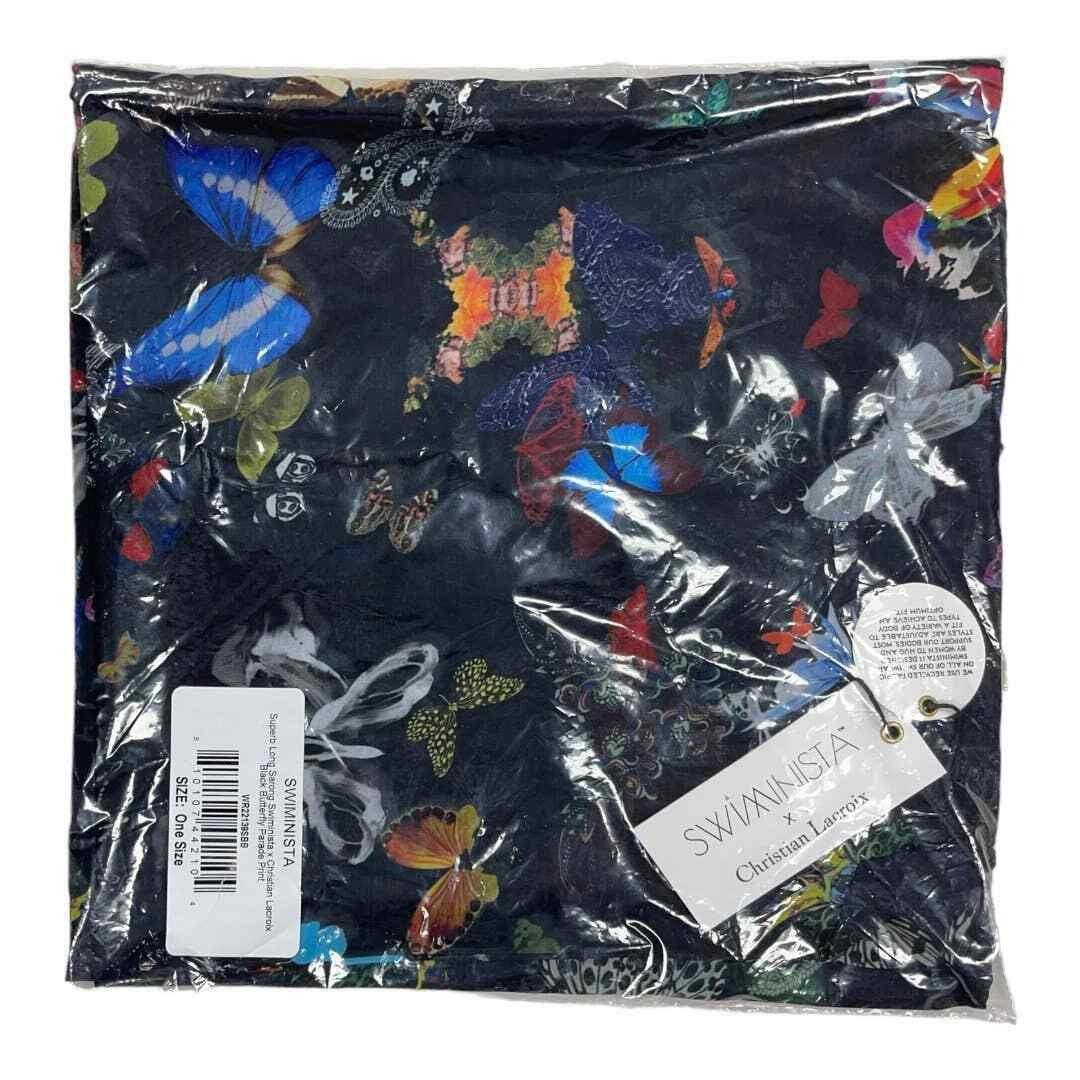 Christian Lacroix x Swiminista Butterfly Parade Superb Long Sarong New One size fits all - Premium Clothing, Shoes & Accessories:Baby:Baby & Toddler Clothing:Bottoms from Christian Lacroix - Just $68.00! Shop now at Finds For You